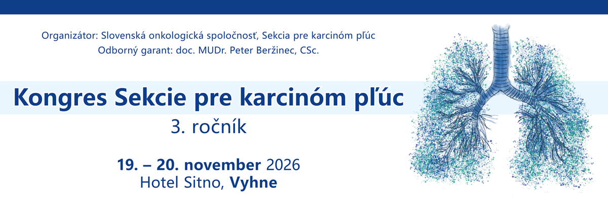 Kongres Sekcie pre karcinóm pľúc, 3. ročník